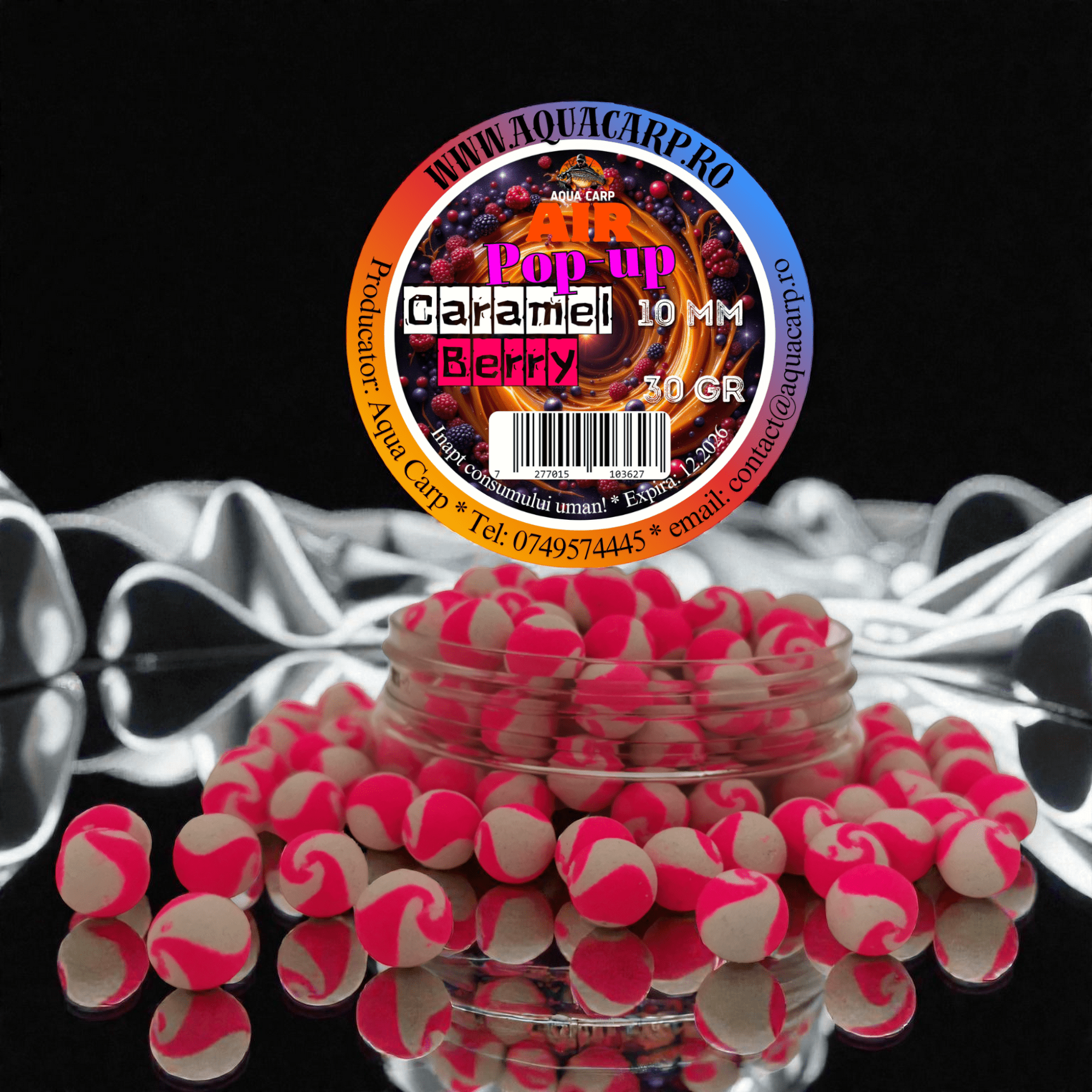 Air Pop-up 10mm Caramel Berry 30gr