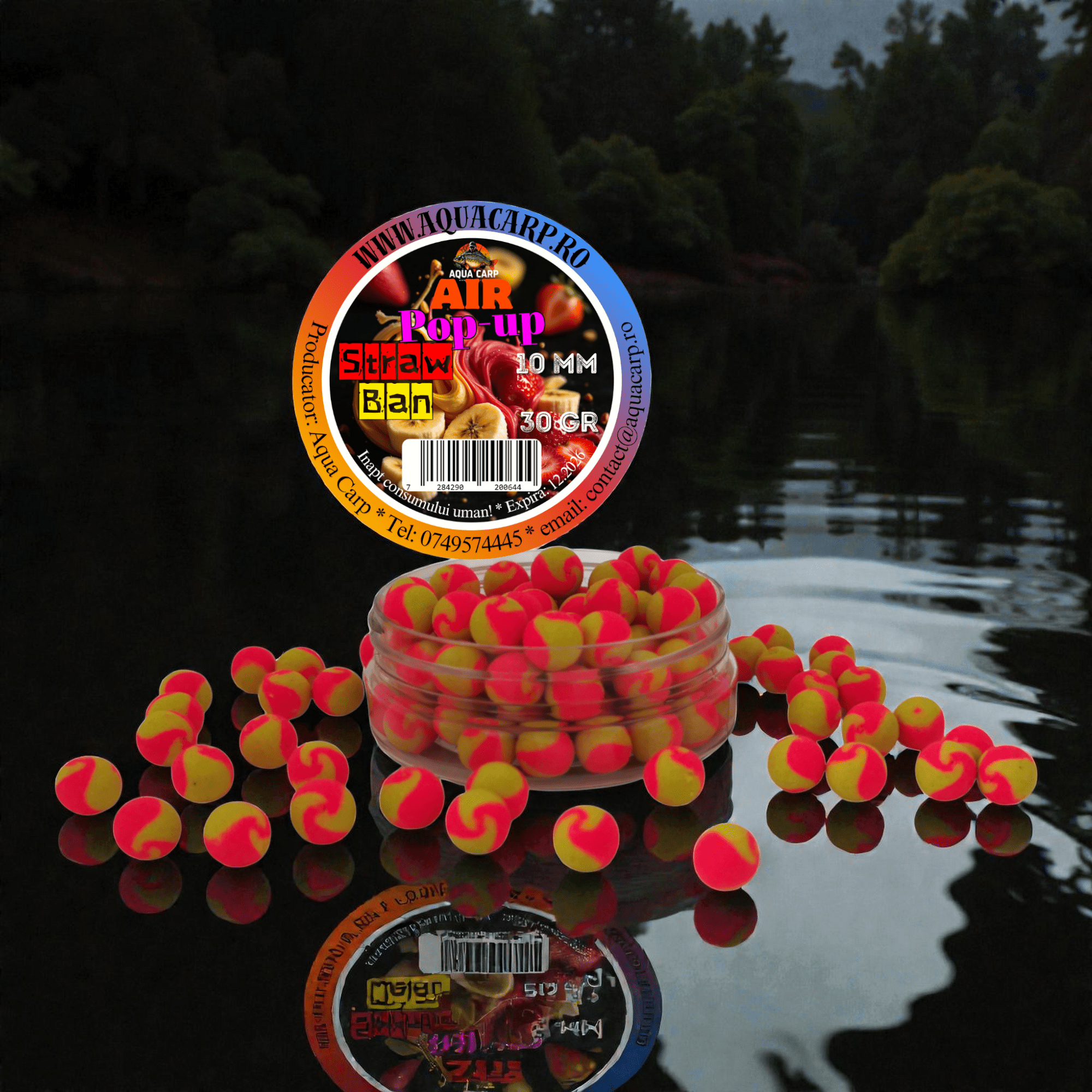 Air Pop-up 10mm StrawBan 30gr