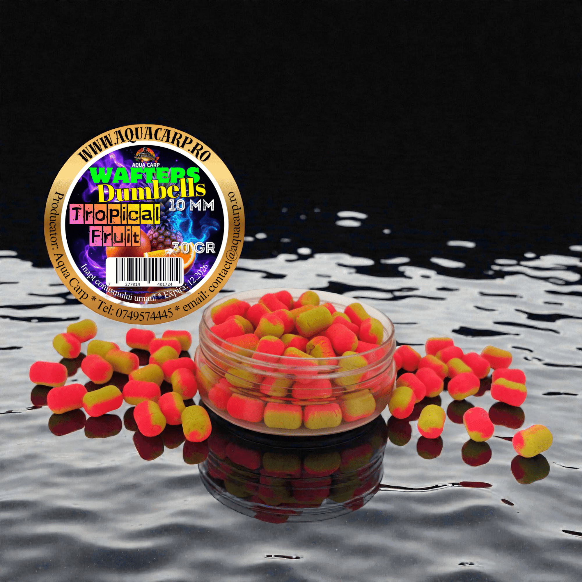 Dumbells Wafters 10mm Tropical Fruit 30gr