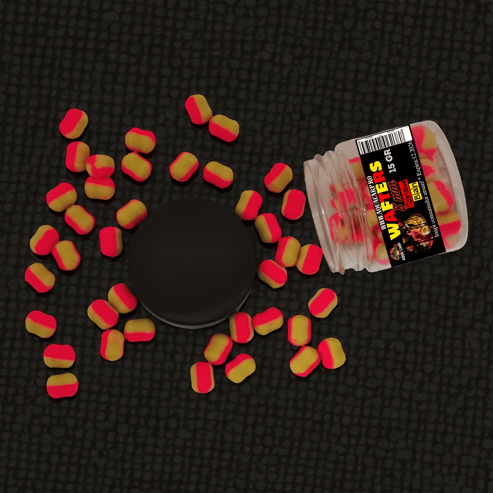 Dumbells Wafters 8mm StrawBan 15gr