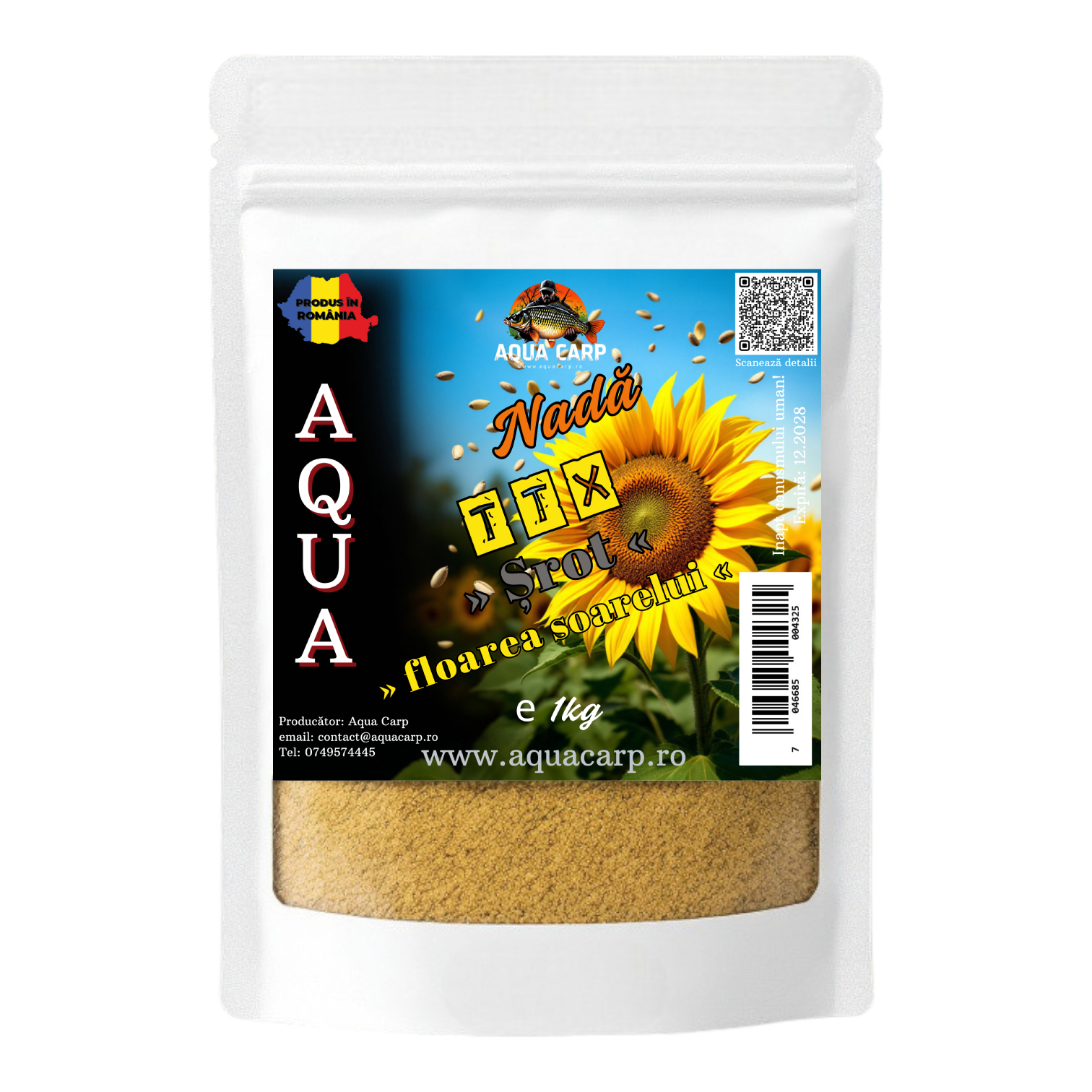 Nadă Aqua TTX Șrot floarea soarelui 1kg