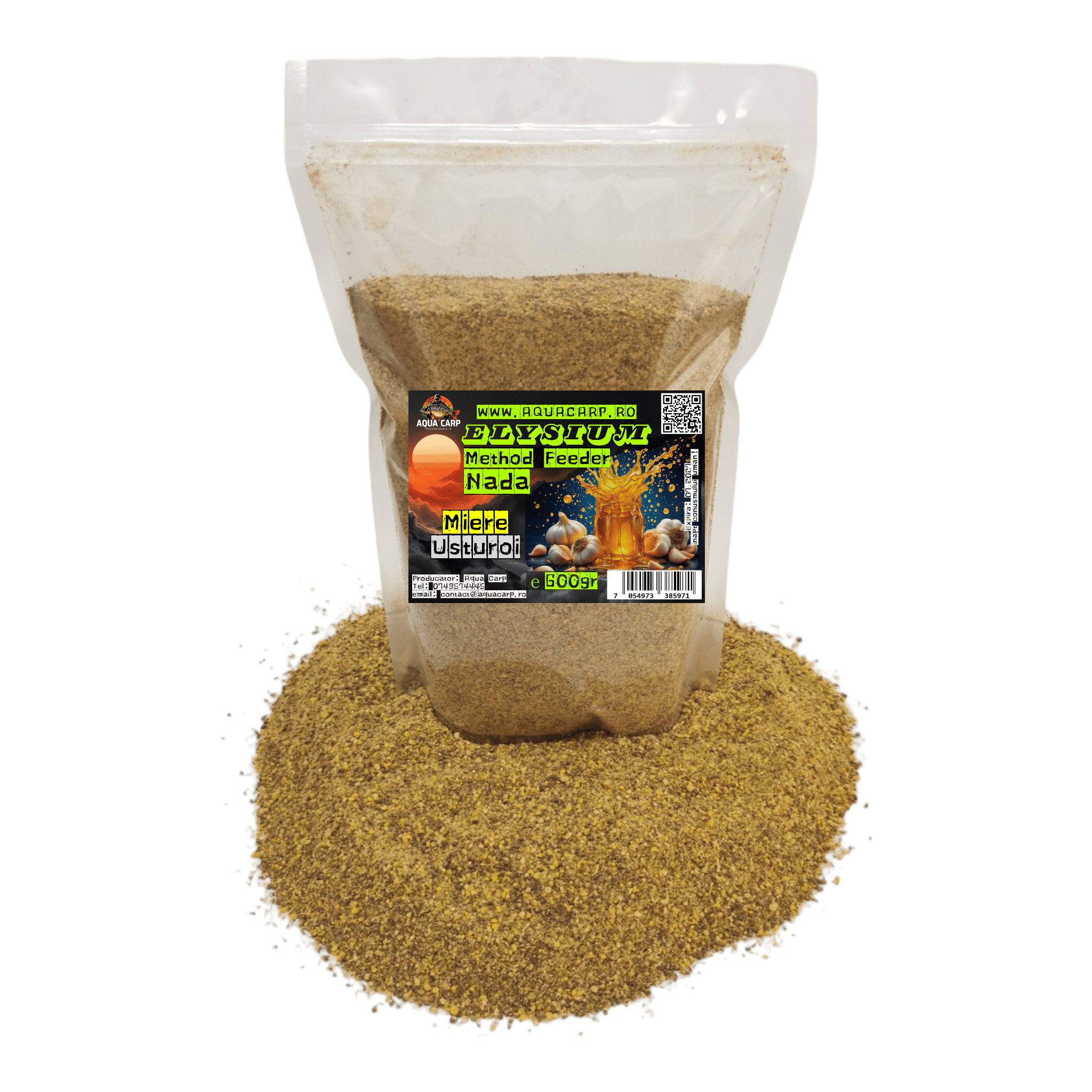 Nada AquaCarp Method Feeder Elysium Miere & Usturoi 600gr