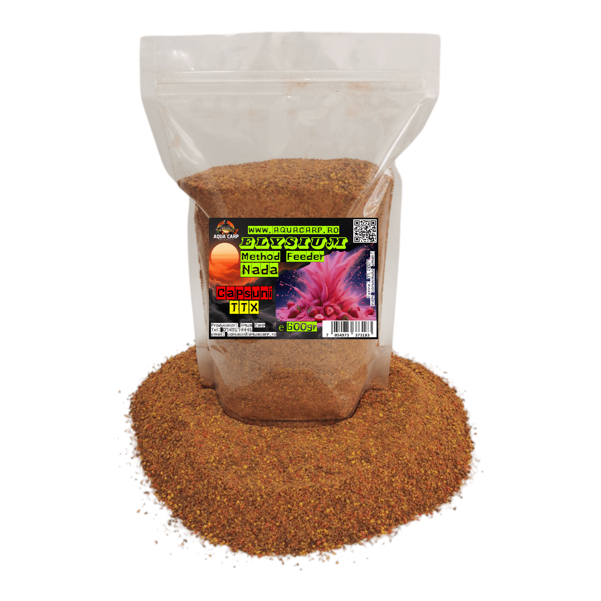 Nada AquaCarp Method Feeder Elysium TTX & Capsuni 600gr