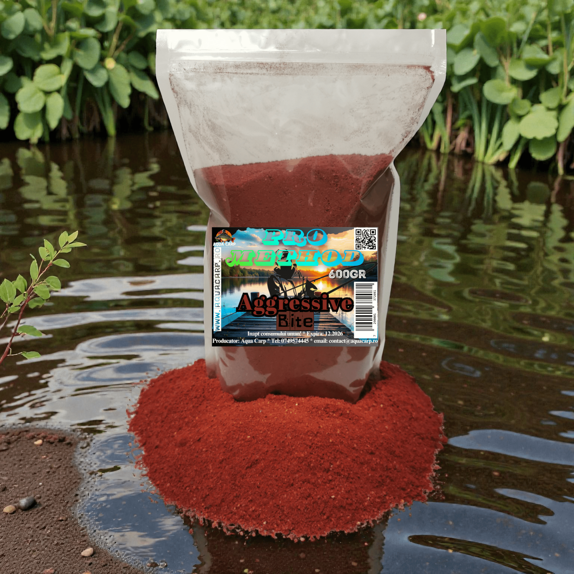 Nada AquaCarp Pro Method Aggressive Bite 600gr