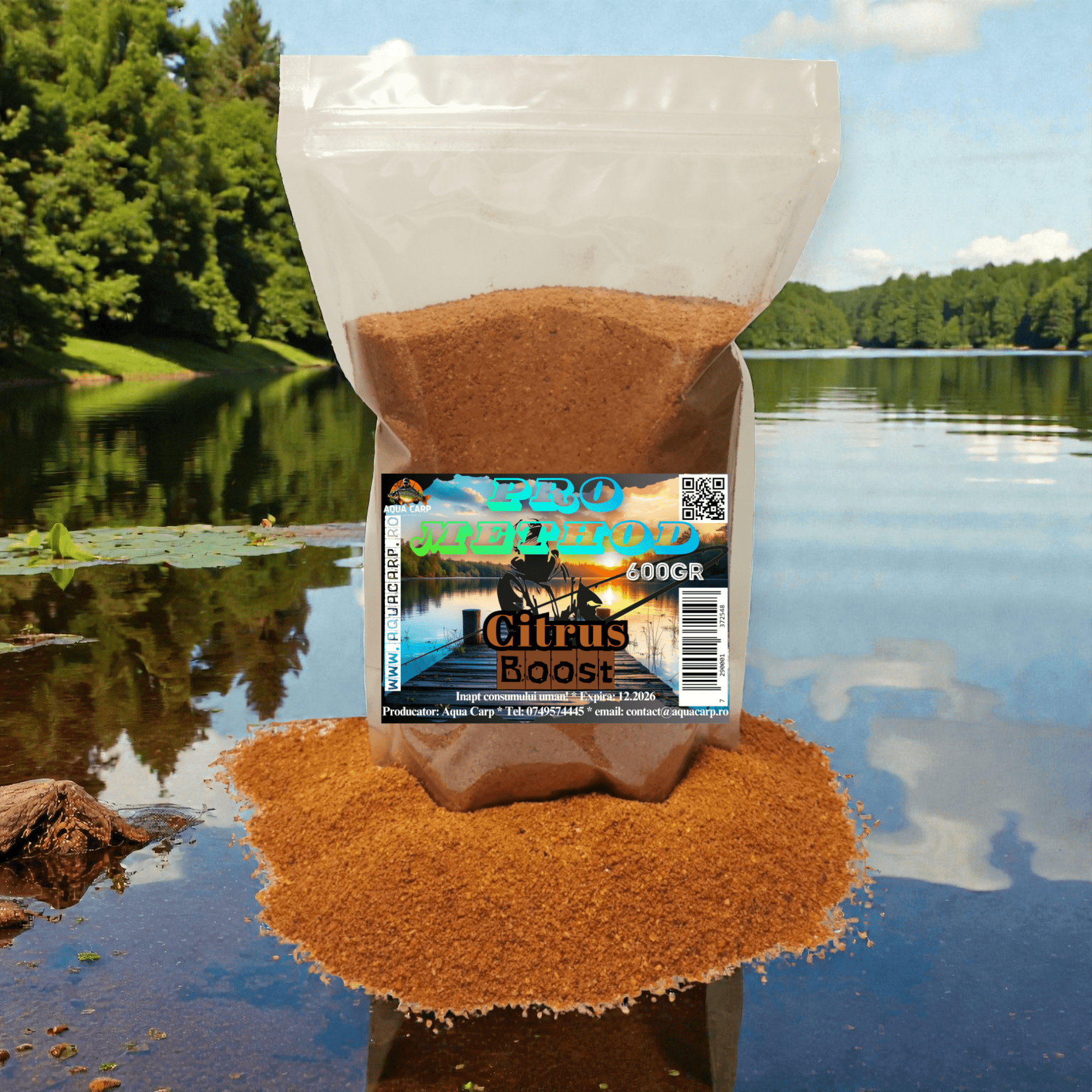 Nada AquaCarp Pro Method Citrus Boost 600gr