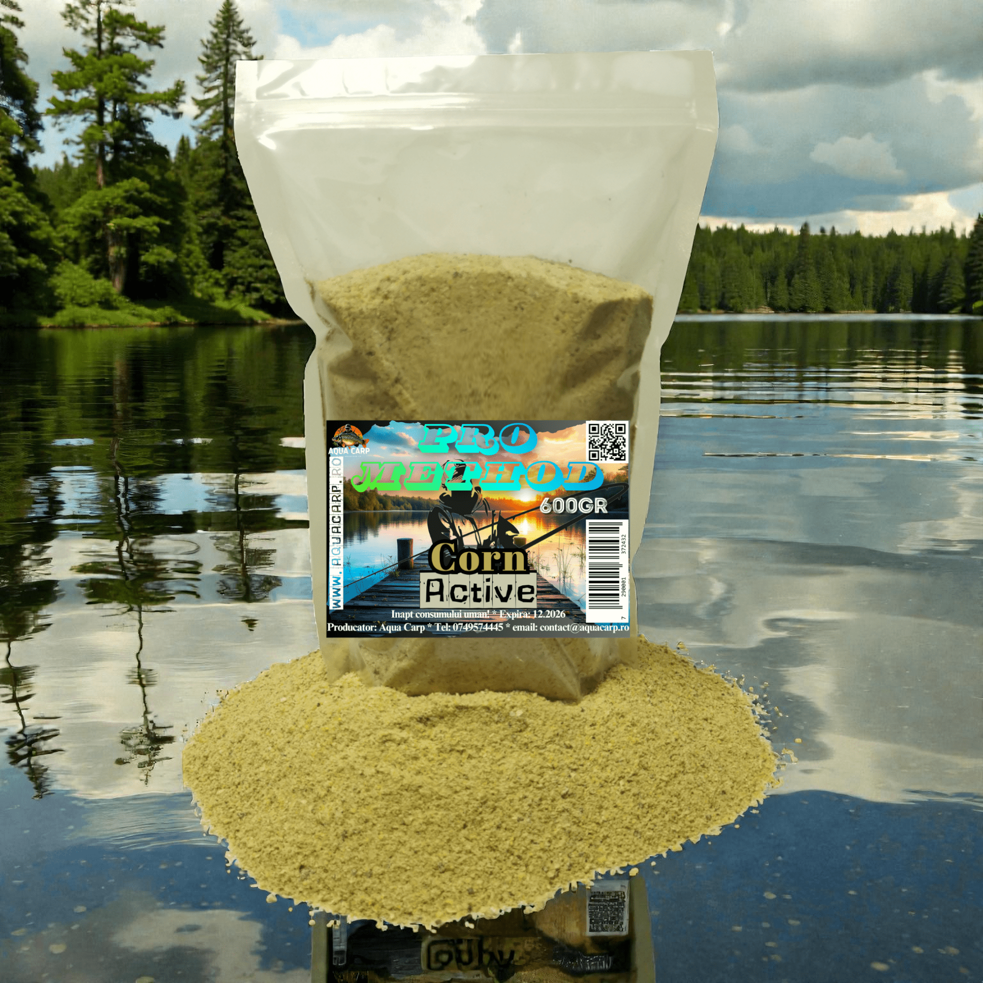 Nada AquaCarp Pro Method Corn Active 600gr