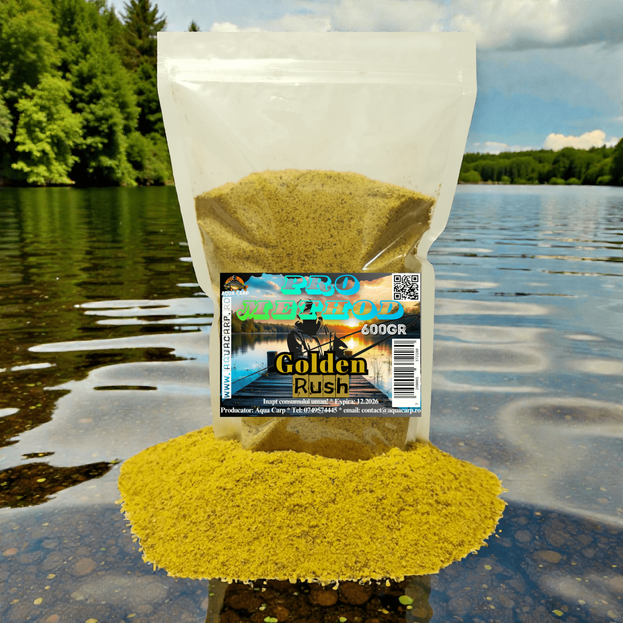 Nada AquaCarp Pro Method Golden Rush 600gr