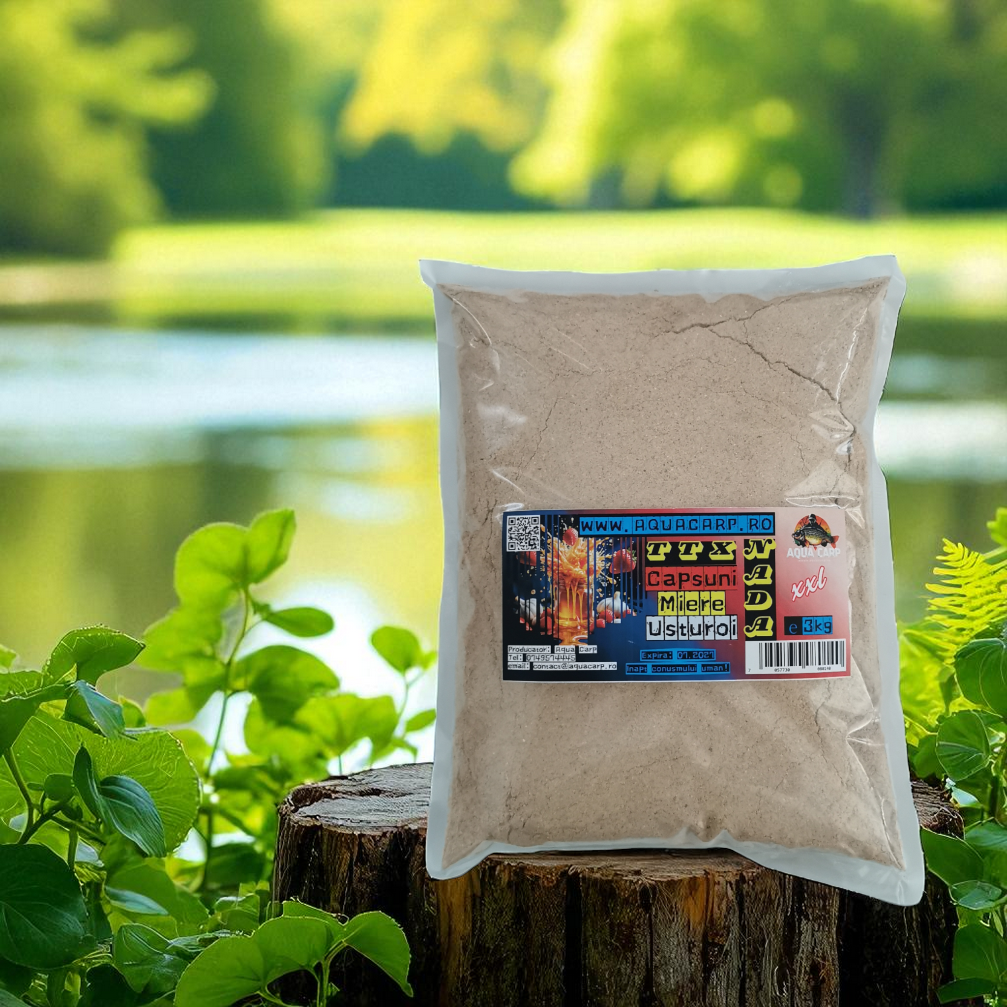 Nada TTX AquaCarp Capsuni & Miere & Usturoi 3kg
