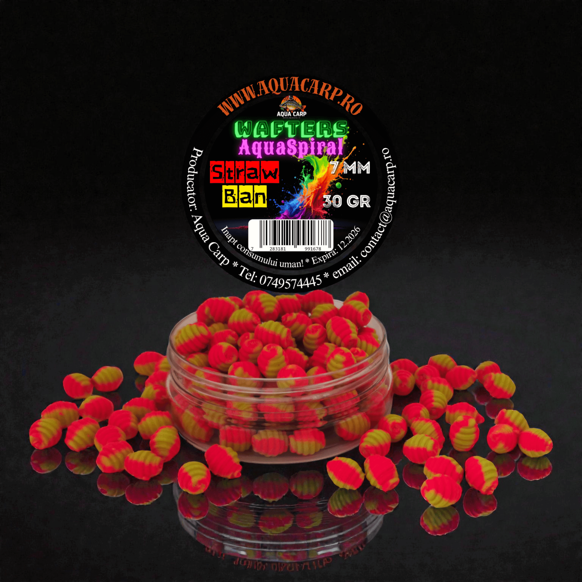 Wafters AquaSpiral 7mm StrawBan 30gr
