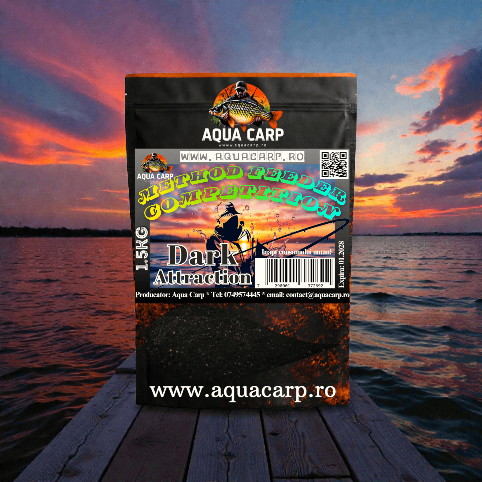 Nada AquaCarp Method Feeder Competition Dark Attraction 500gr
